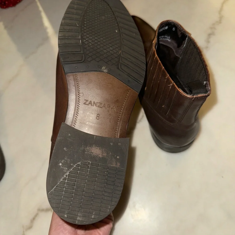 Men's Brown Leather Boots